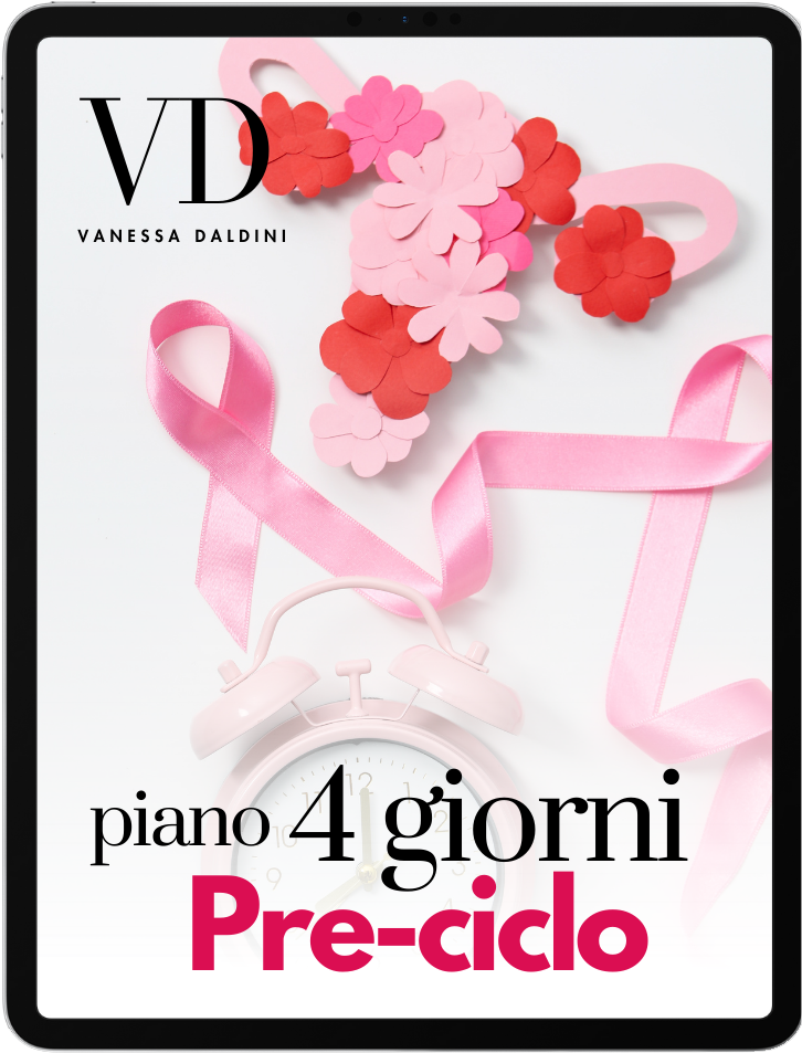 Piano 4 giorni Pre-ciclo per alleviare i sintomi