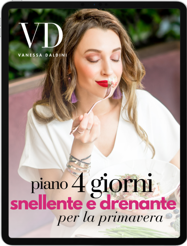 Piano 4 giorni snellente e drenante