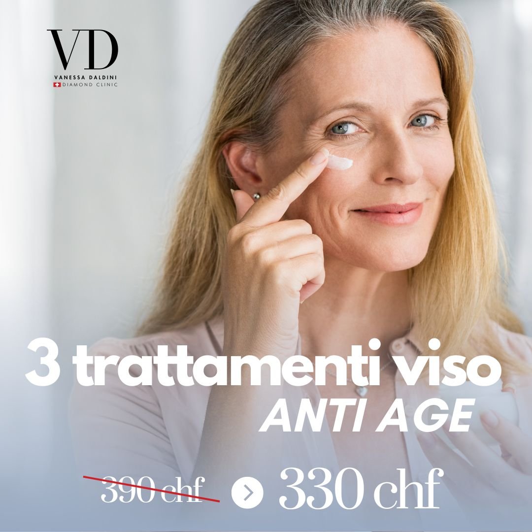 Pacchetto 3 trattamenti viso anti-age