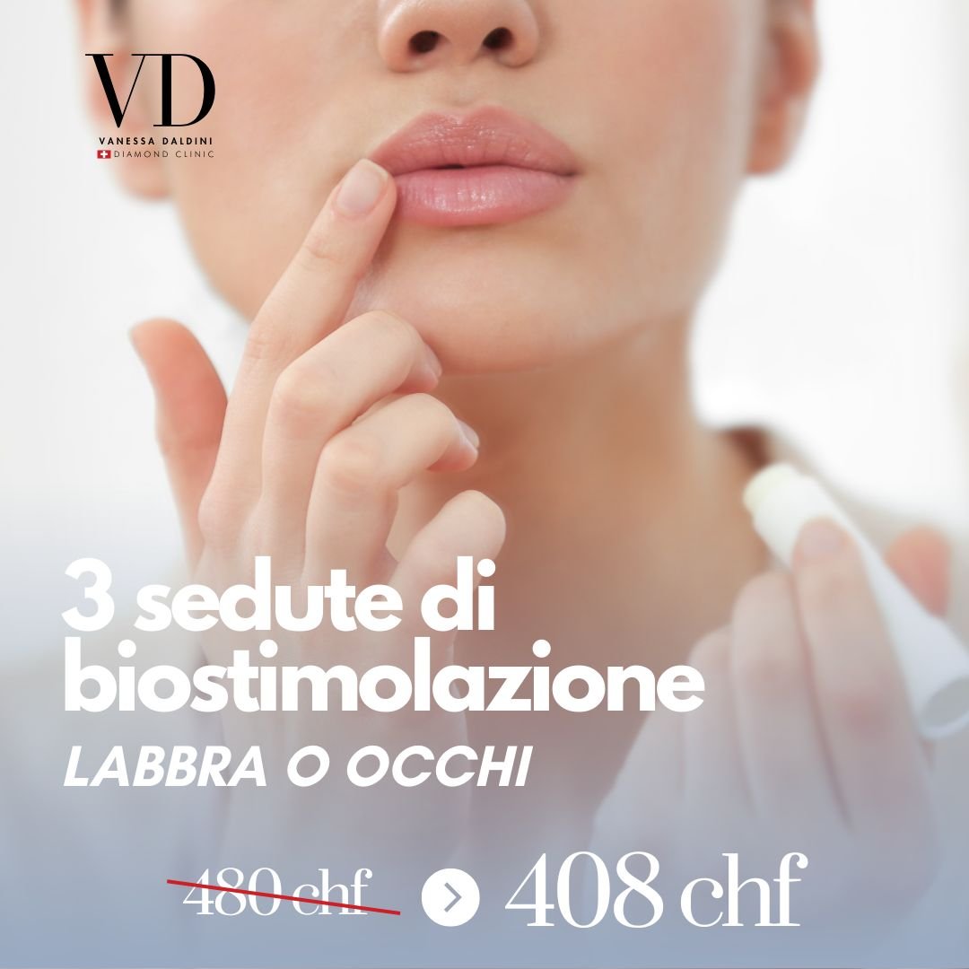 Pacchetto 3 sedute di Biostimolazione labbra o occhi