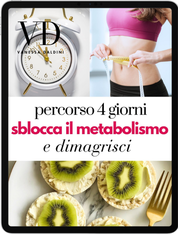 Piano 4 giorni Sblocca il Metabolismo e Dimagrisci