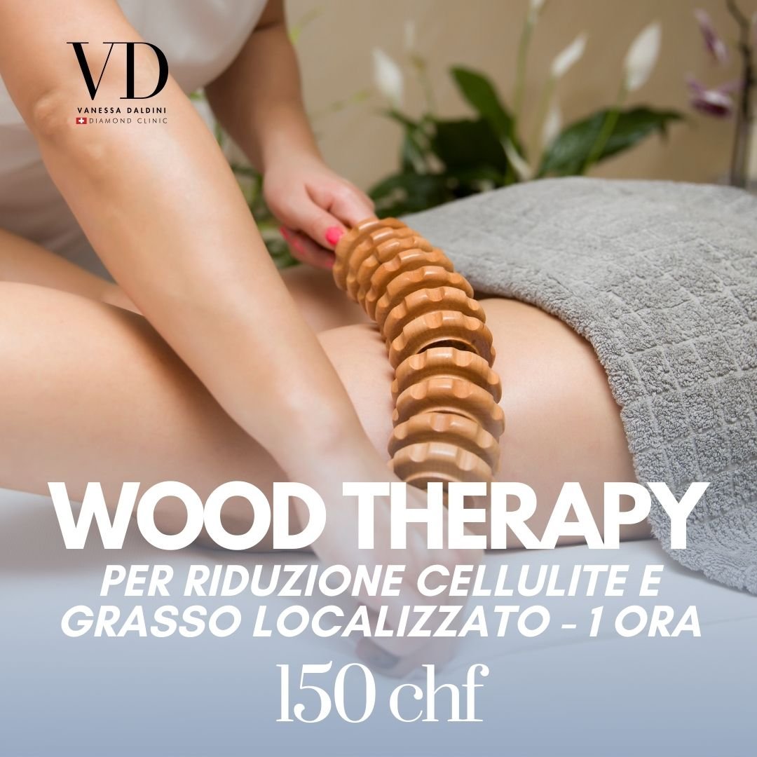 Wood therapy per cellulite e grasso localizzato