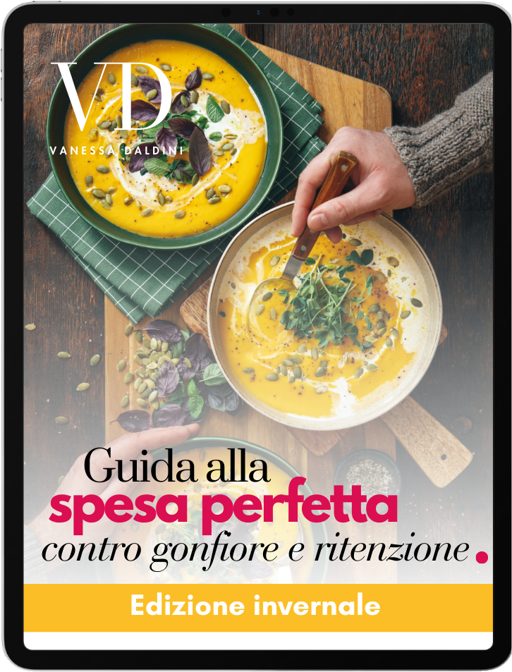 Guida spesa anti gonfiore e ritenzione invernale