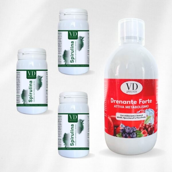 Kit Tisana + 3 Spiruline