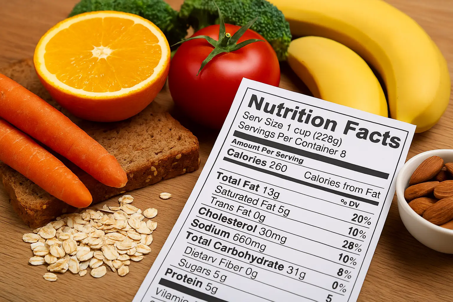 etichette alimentari