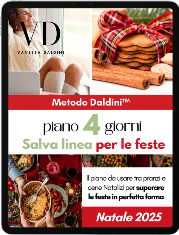 Piano 4 giorni Salva Linea per le feste