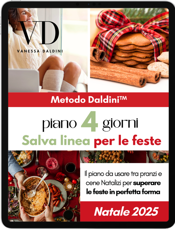 Piano 4 giorni Salva Linea per le feste