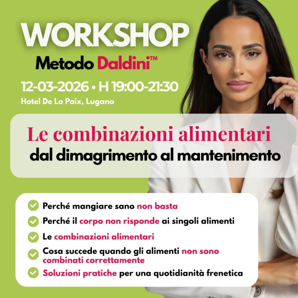 Workshop: Le combinazioni alimentari
